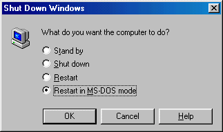 MS-DOS mode