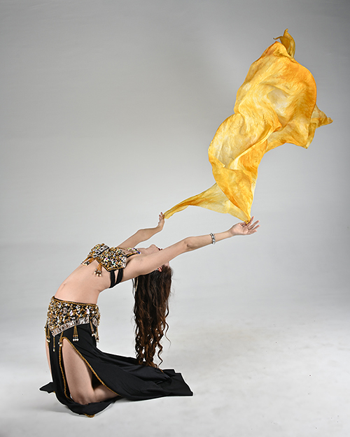 Arabian belly dancer