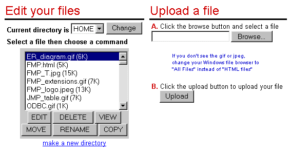 Browser-based uploading
