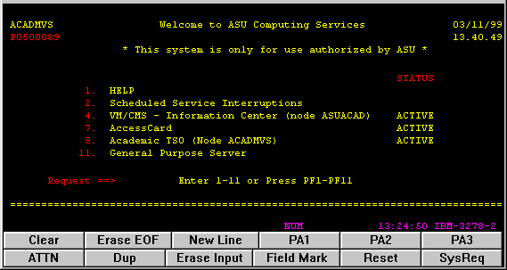 Dumb terminal