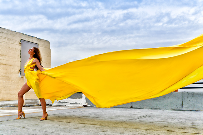 Flowing dress